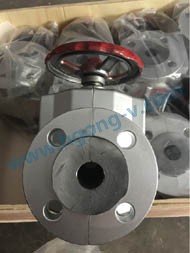 ANSI/API aluminium flange pinch valve